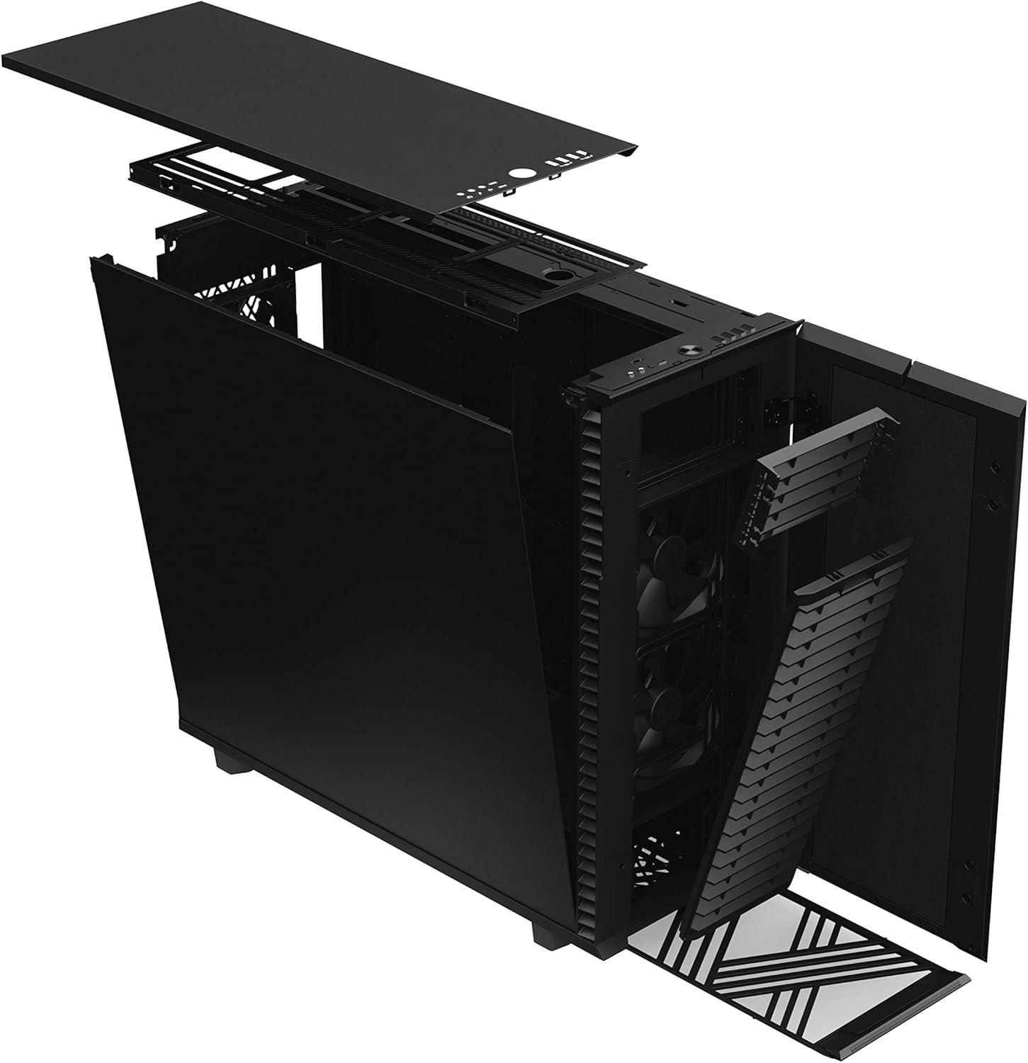 Fractal Design Define 7 XL Black Solid Brushed Aluminum/Steel ...