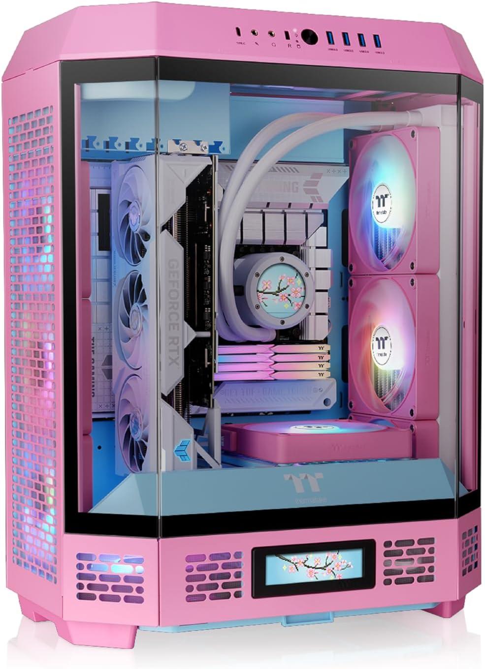 Thermaltake The Tower 600 Bubble Pink