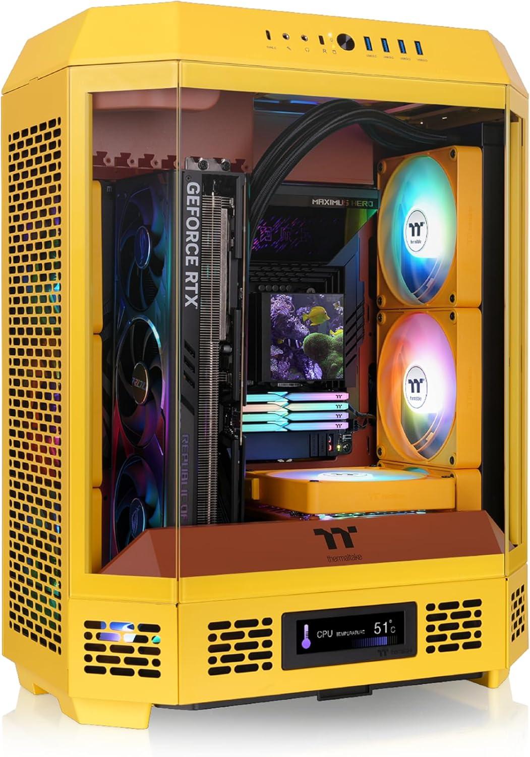 Thermaltake The Tower 600 Bumblebee – Specifications, Performance ...