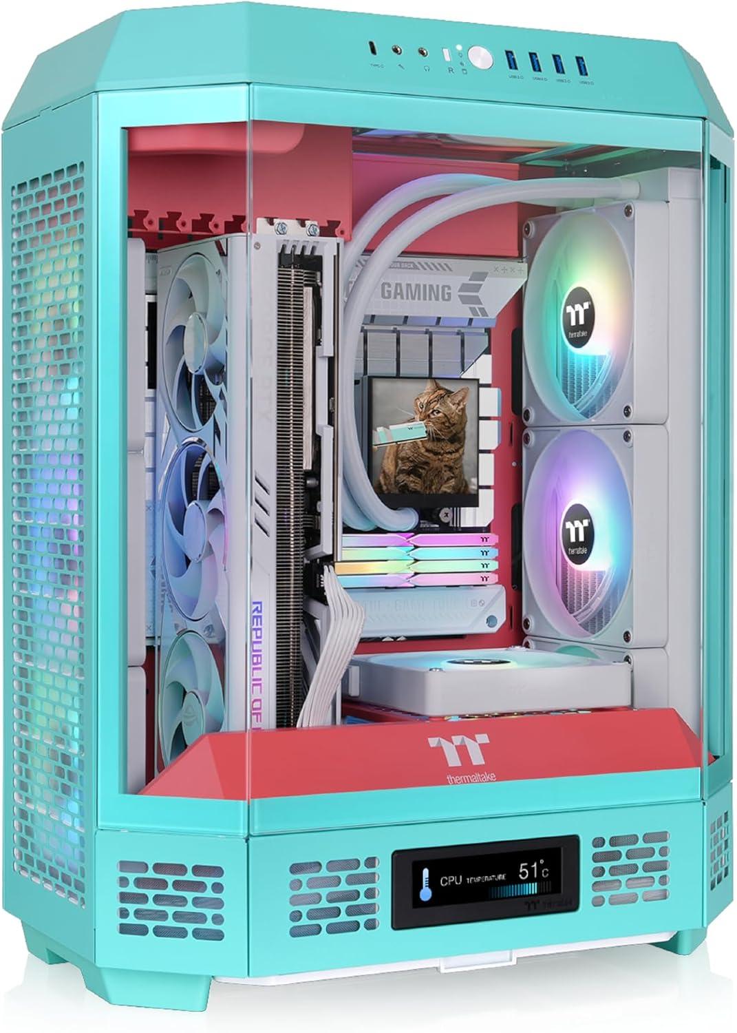 Thermaltake The Tower 600 Mint Strawberry