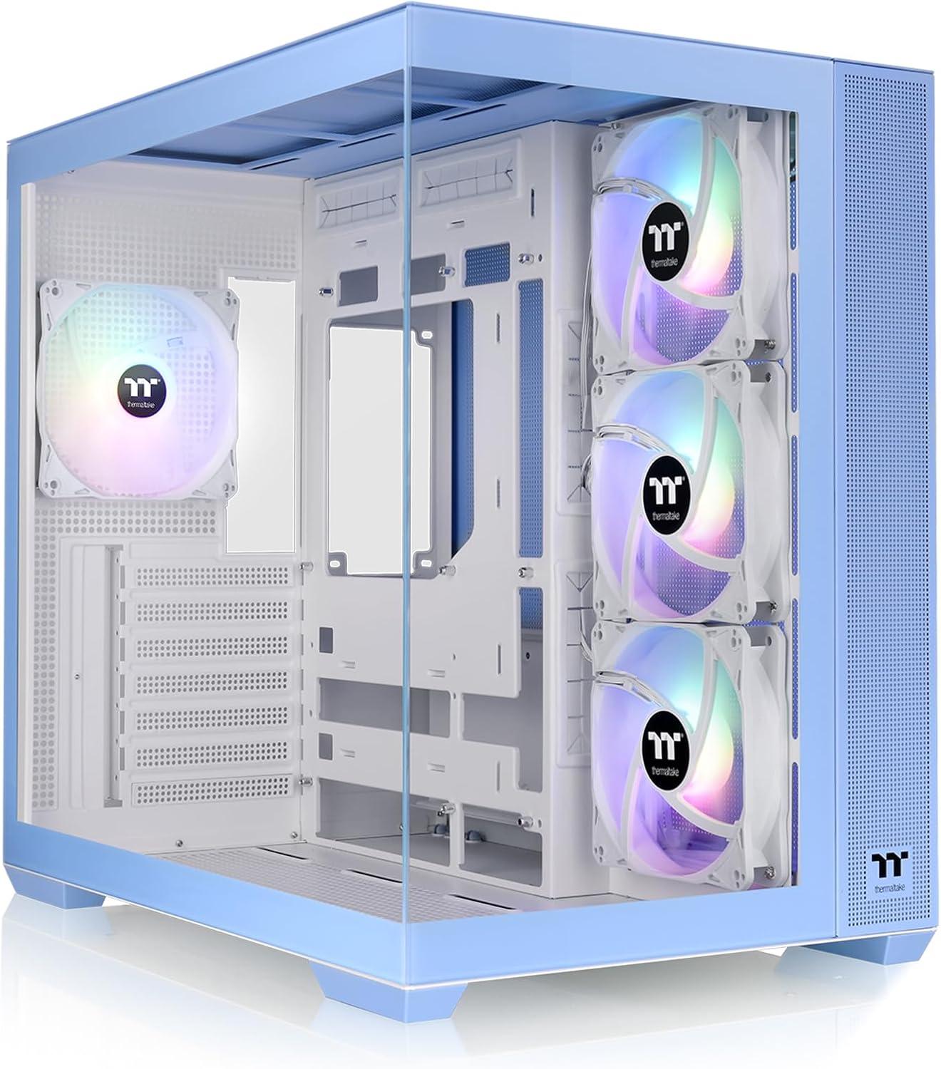 Thermaltake View 380 TG ARGB Hydrangea Blue