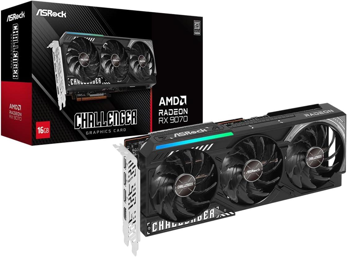 ASRock AMD Radeon RX 9070 Challenger 16GB