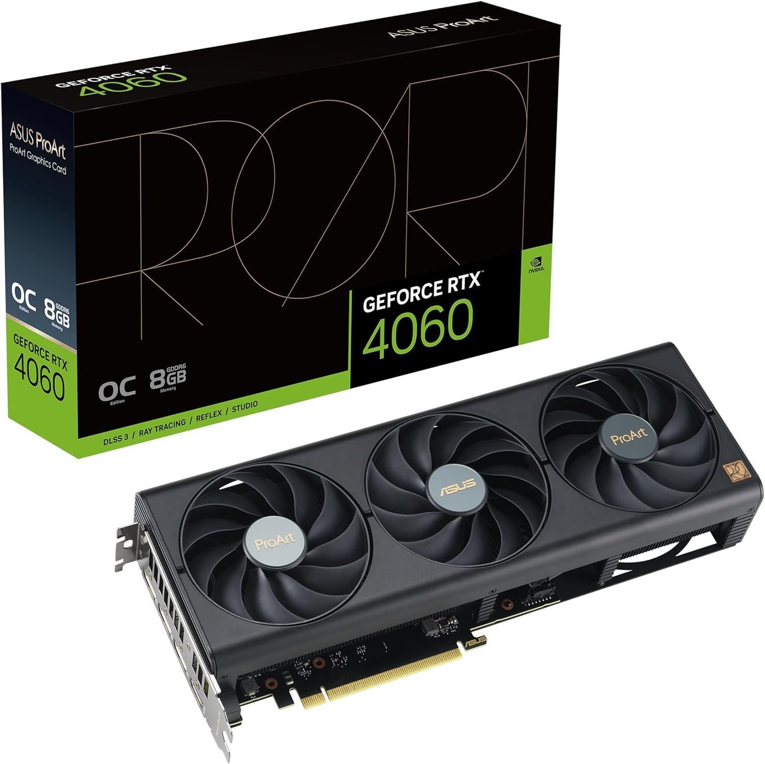 ASUS ProArt GeForce RTX 4060 OC Edition 8GB