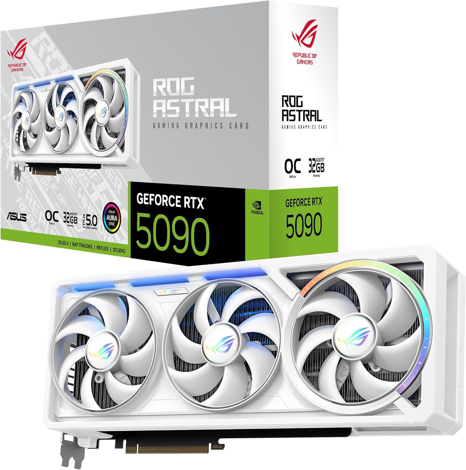 ASUS ROG Astral GeForce RTX™ 5090 OC Edition White