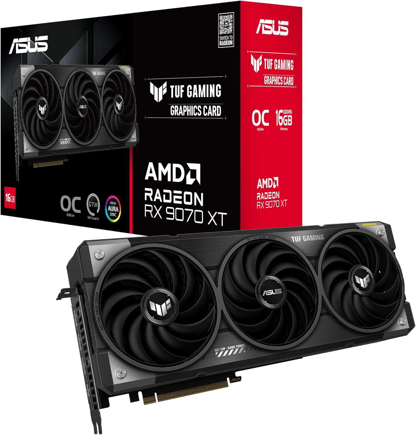 ASUS TUF Gaming Radeon RX 9070 XT OC Edition 16GB Image