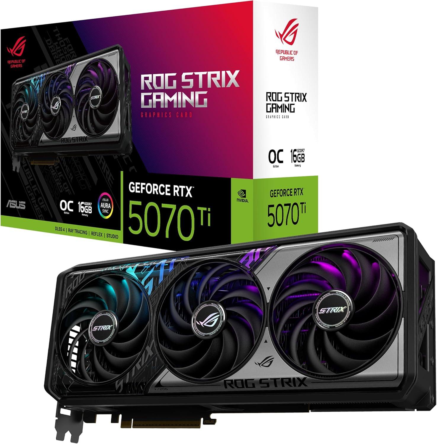 ASUS ROG Strix GeForce RTX 5070 Ti OC Edition Image