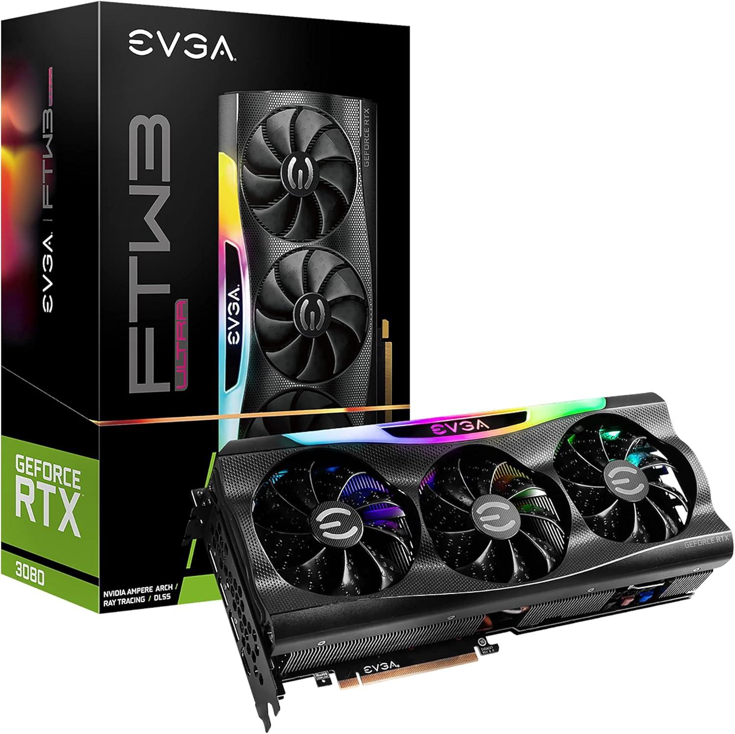 EVGA GeForce RTX 3080 FTW3 Ultra Gaming, 10G-P5-3897-KL