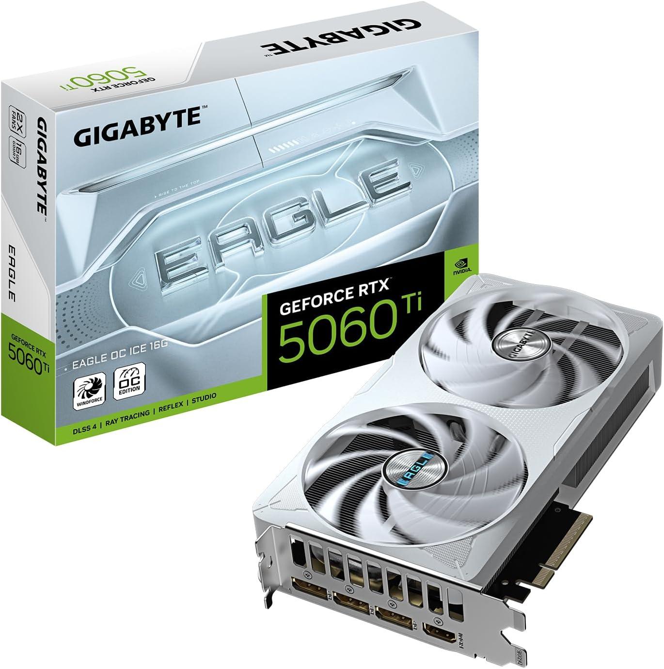 GIGABYTE GeForce RTX 5060 Ti Eagle OC ICE 16G Image