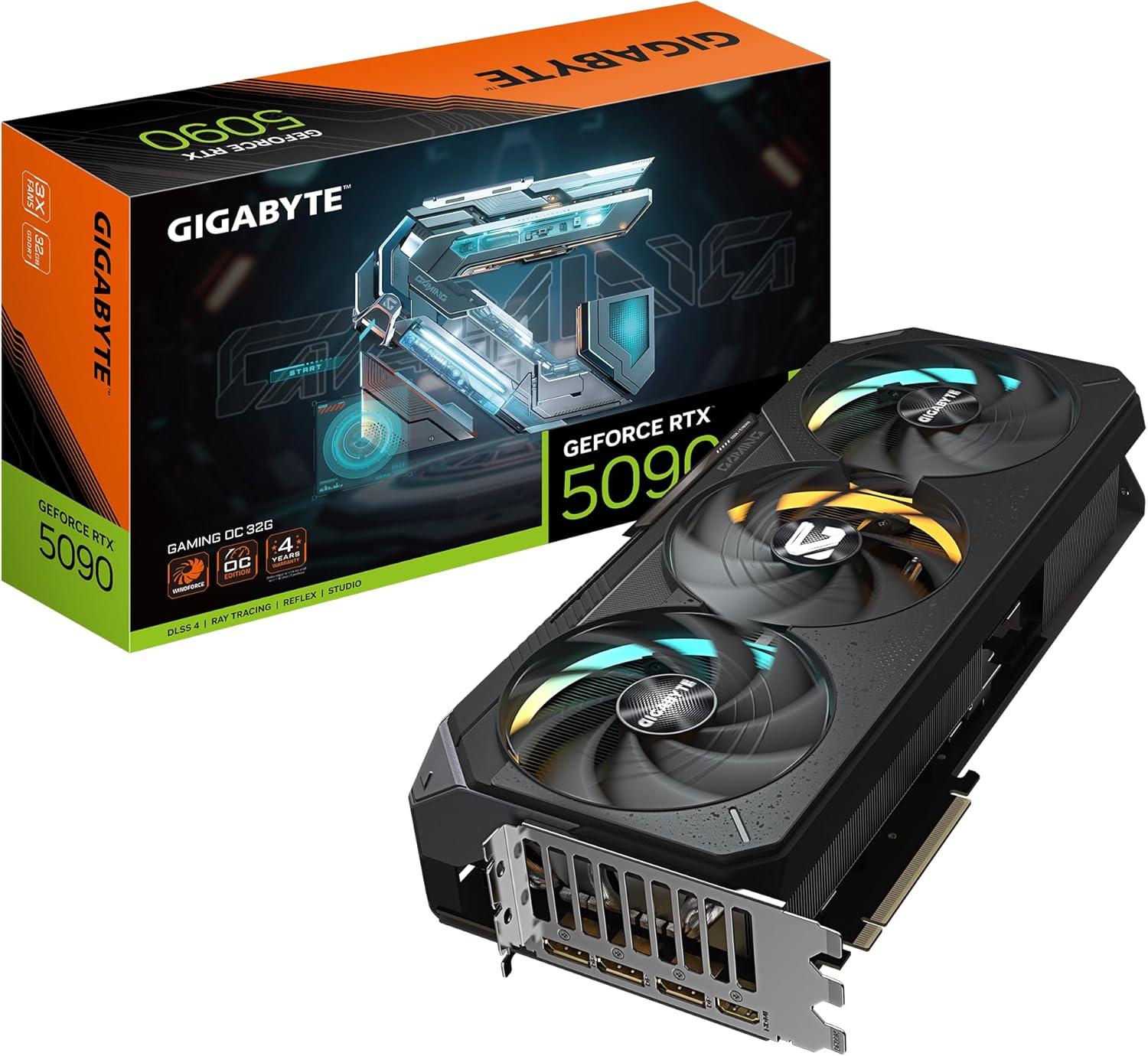 GIGABYTE GeForce RTX 5090 Gaming OC 32G Image