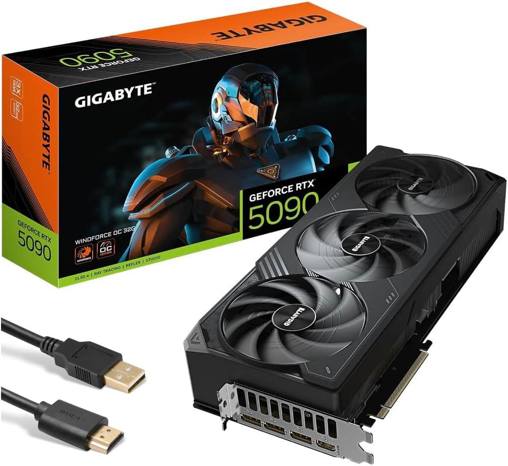 GIGABYTE Windforce GeForce RTX 5090 OC 32GB Image