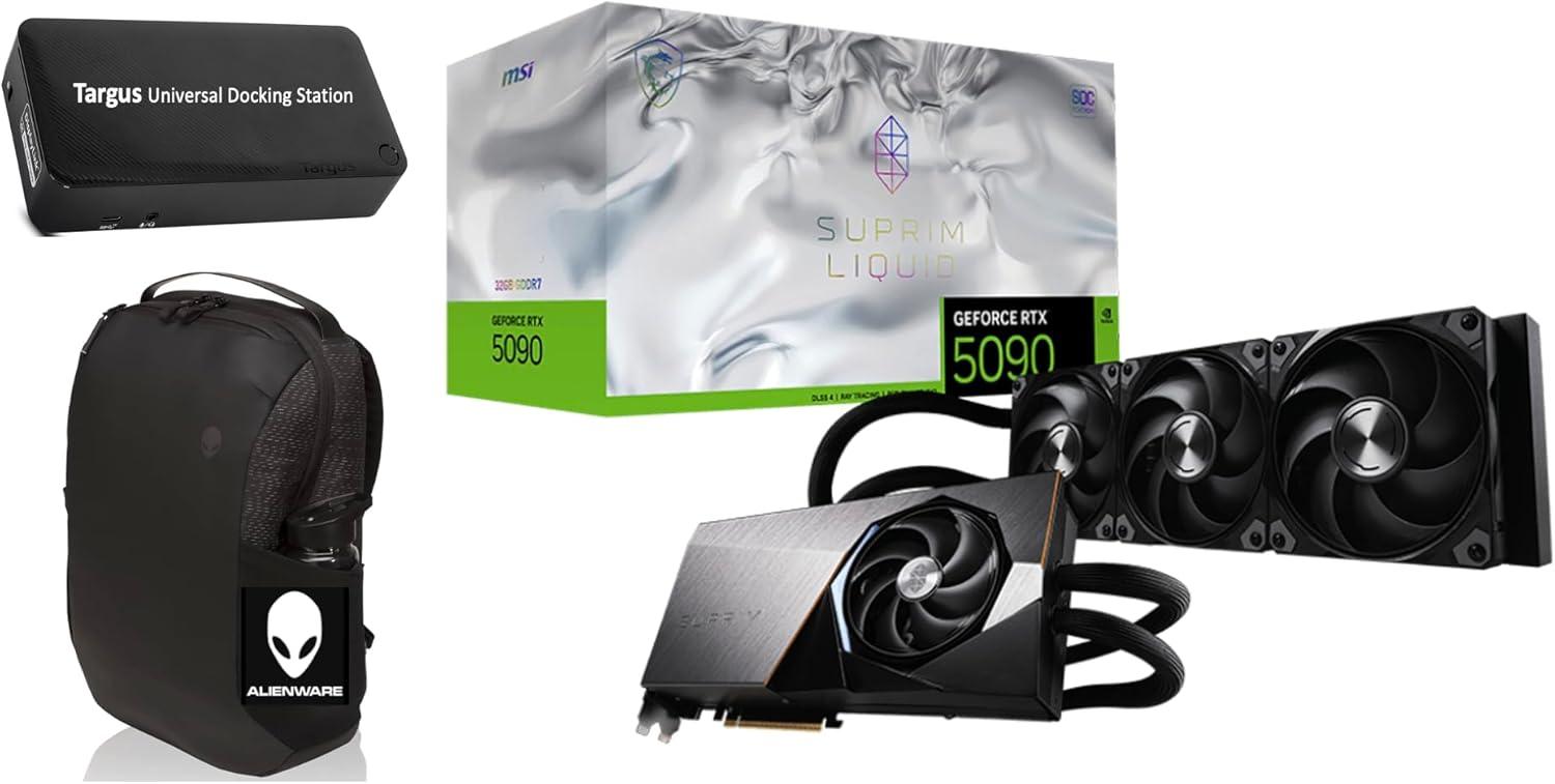 MSI GeForce RTX™ 5090 32G SUPRIM Liquid SOC, 32GB Image