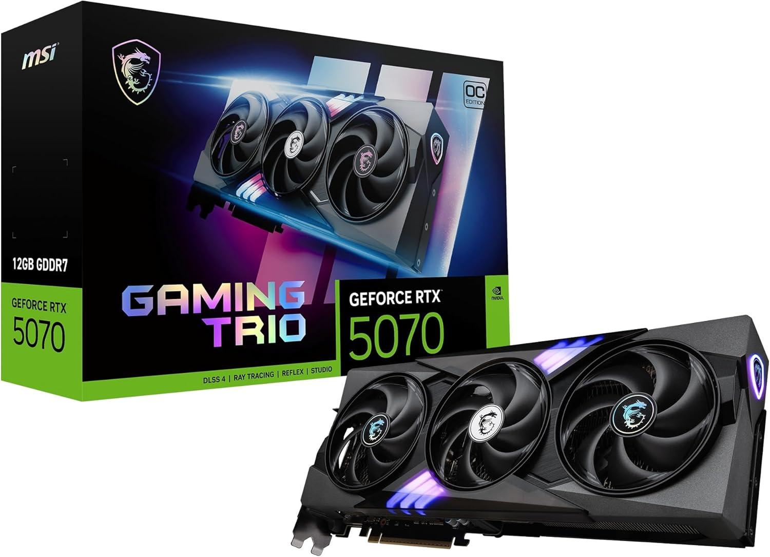 MSI RTX 5070 12G Gaming Trio OC