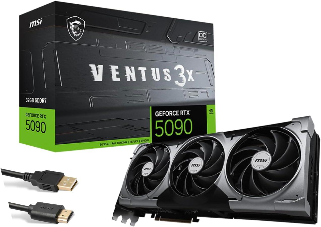 MSI Ventus 3X FeForce RTX 5090 OC Edition 32 GB Image