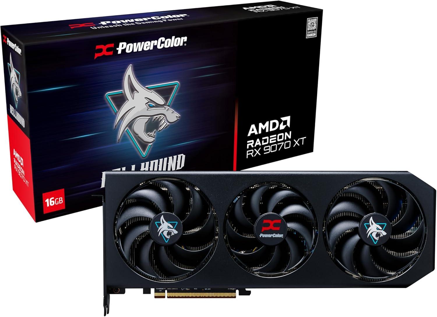 PowerColor Hellhound AMD Radeon RX 9070 XT 16GB Image