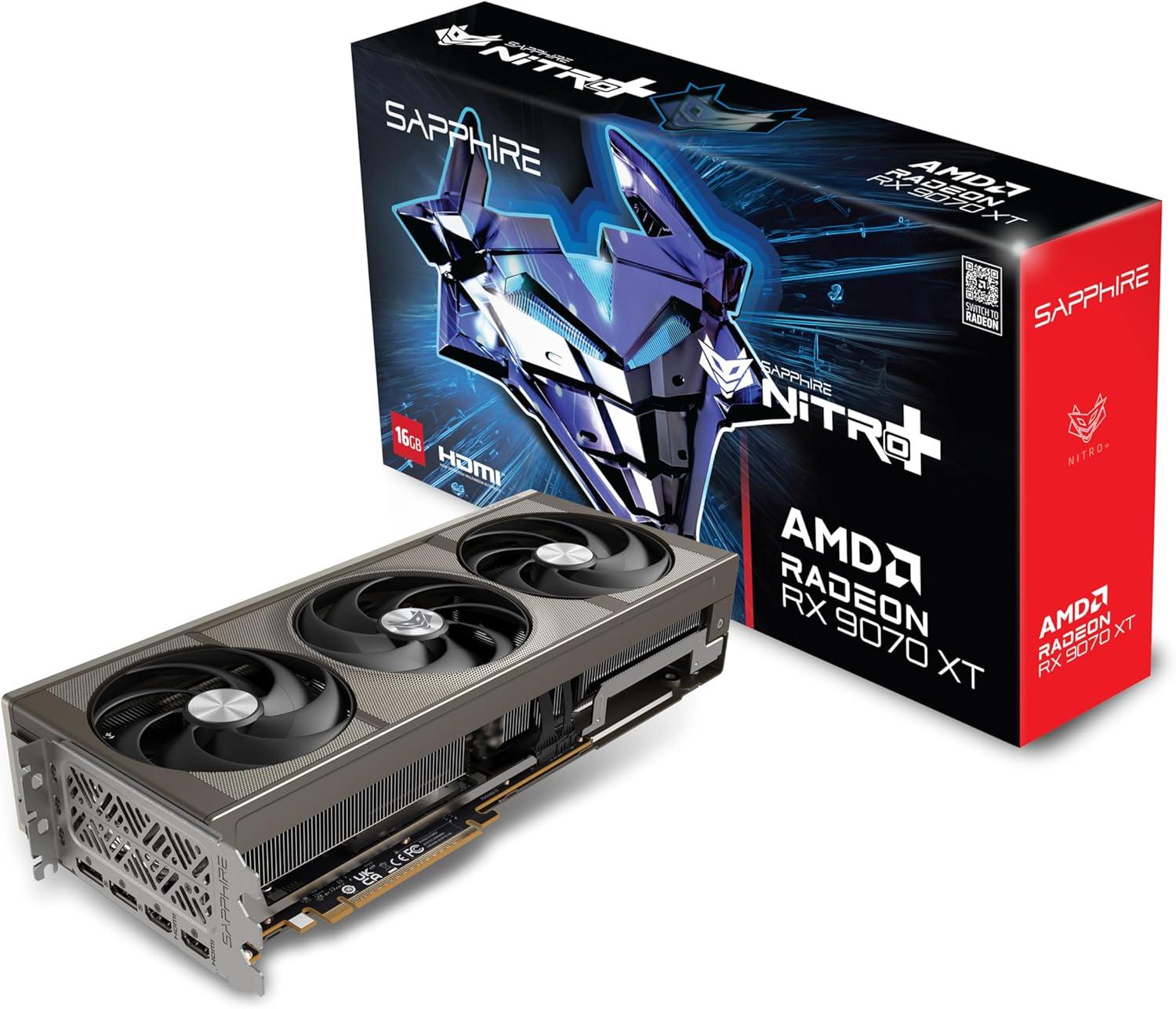 Sapphire 11348-01-20G Nitro+ AMD Radeon™ RX 9070 XT Gaming OC Image