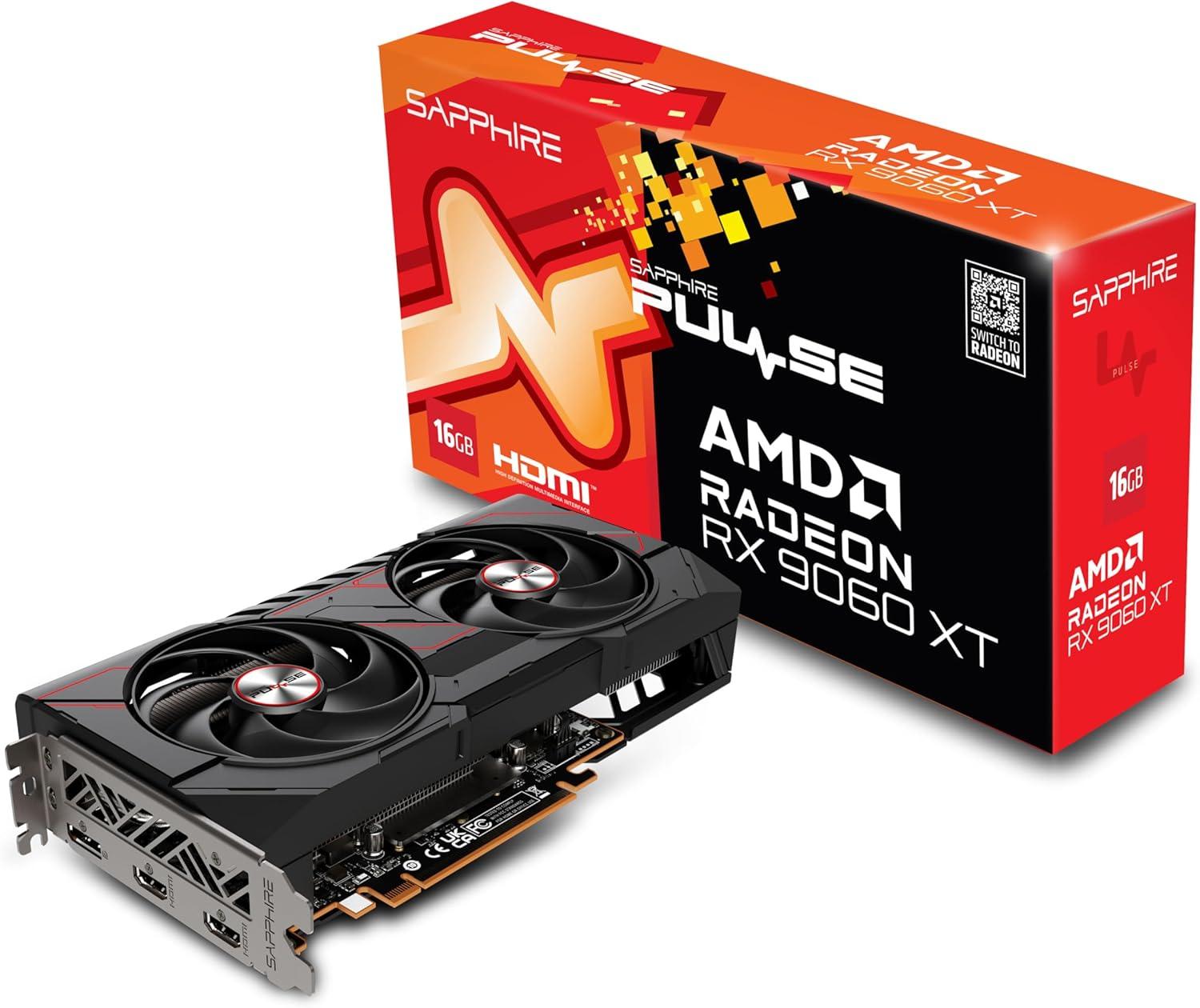Sapphire Pulse AMD Radeon™ RX 9060 XT Gaming OC 16GB Image
