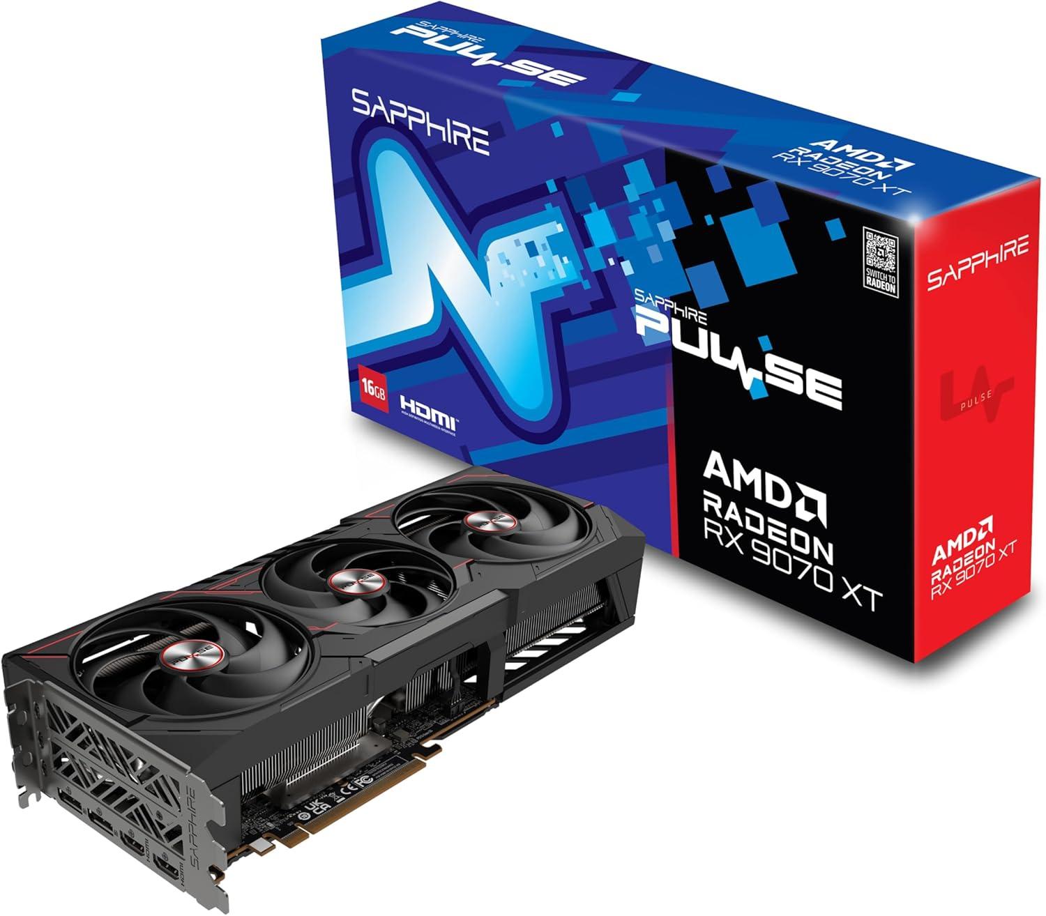 Sapphire Pulse AMD Radeon™ RX 9070 XT Gaming 16GB Image