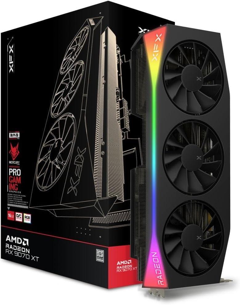 XFX Mercury AMD Radeon RX 9070XT OC Image