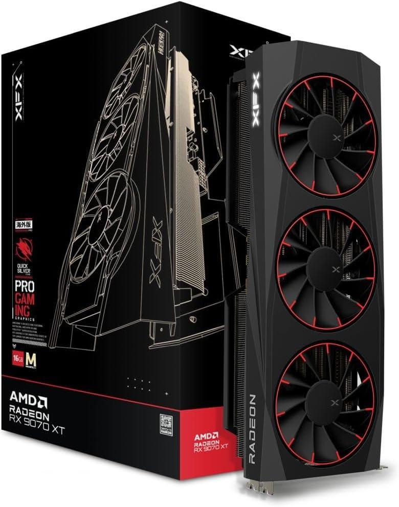 XFX Quicksilver AMD Radeon RX 9070XT Gaming Edition Image