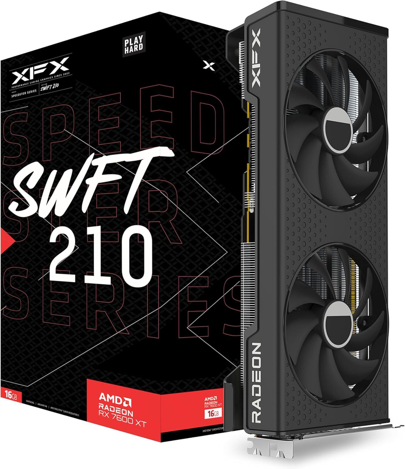 XFX Speedster SWFT210 Radeon RX 7600XT CORE