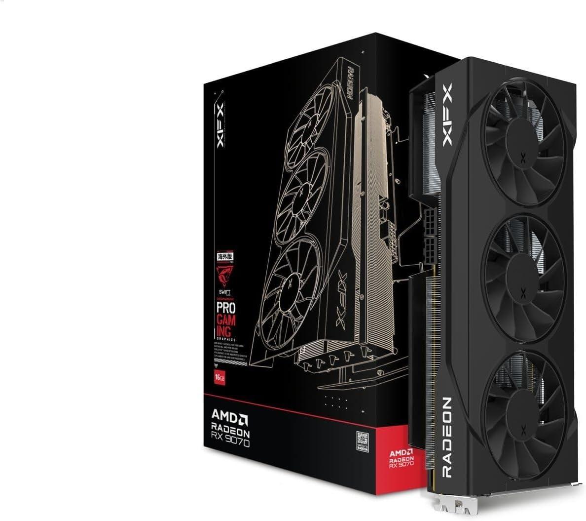 XFX Swift AMD Radeon RX 9070 OC Triple Fan 16GB