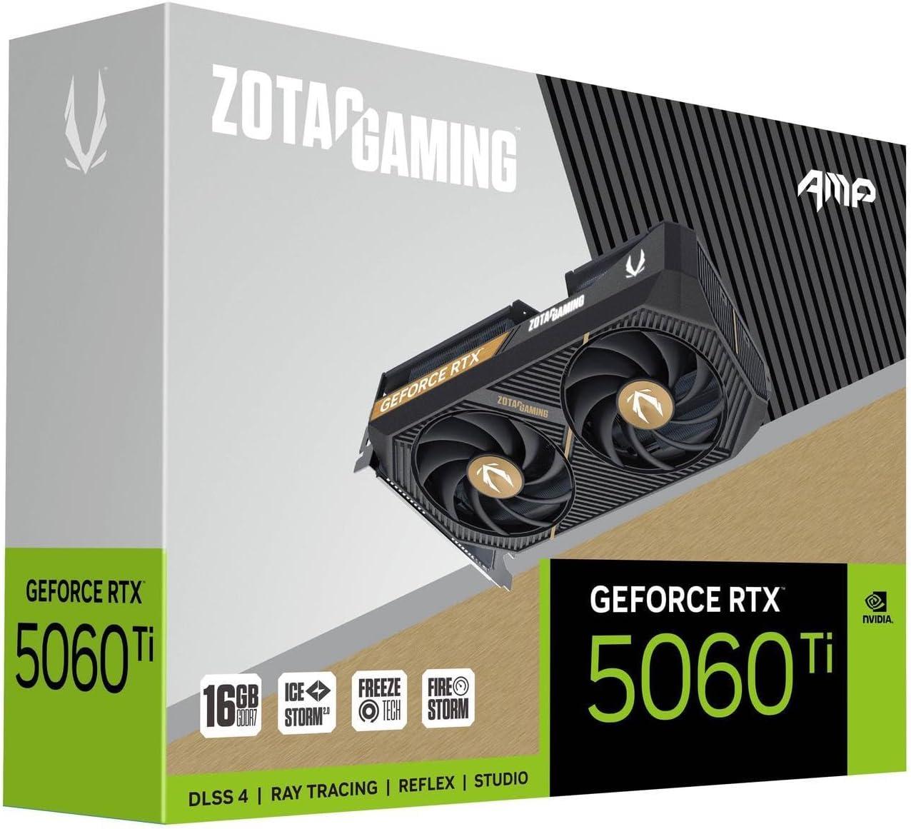 ZOTAC Gaming GeForce RTX 5060 Ti 16GB AMP Image
