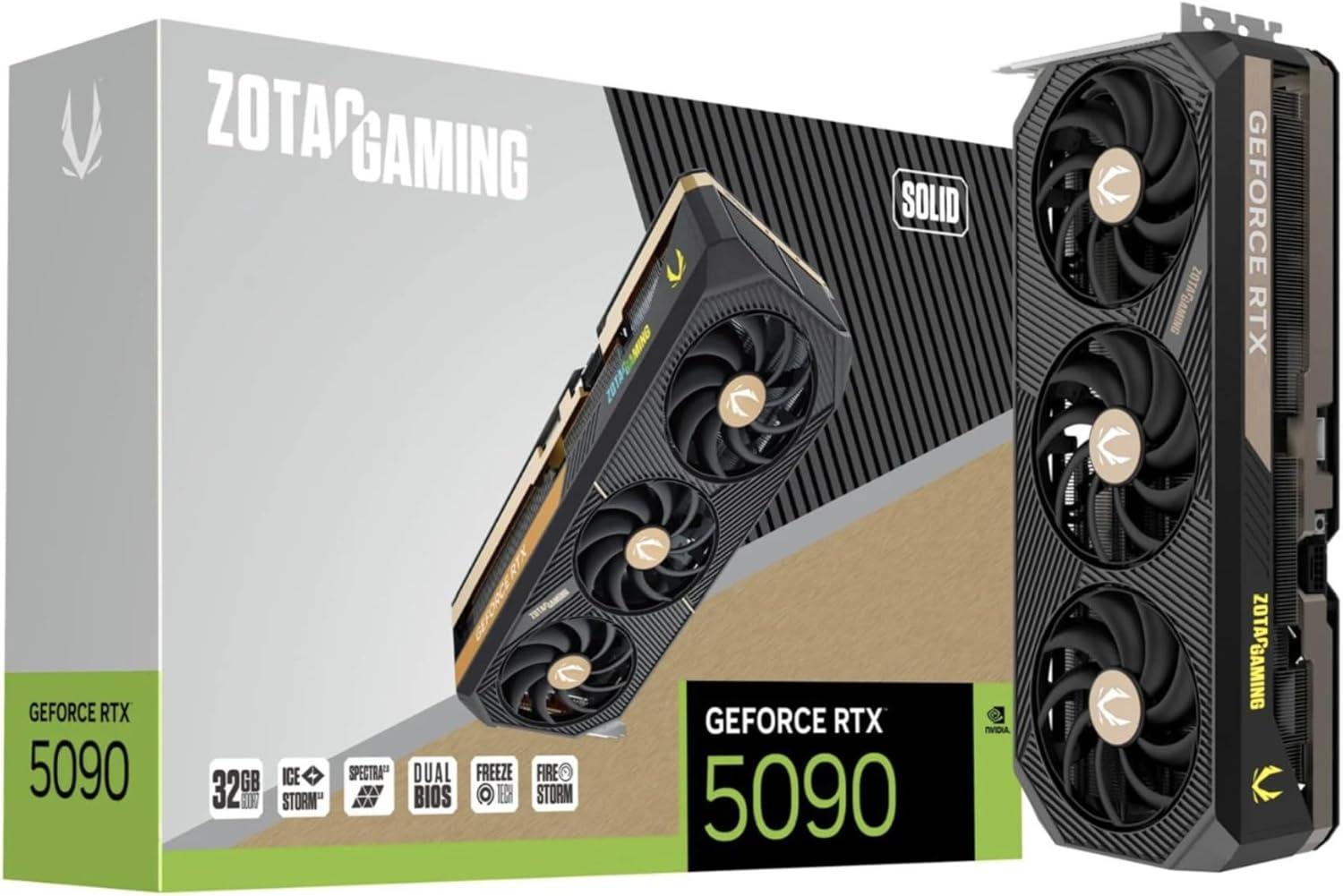 ZOTAC Gaming GeForce RTX 5090 Solid Image