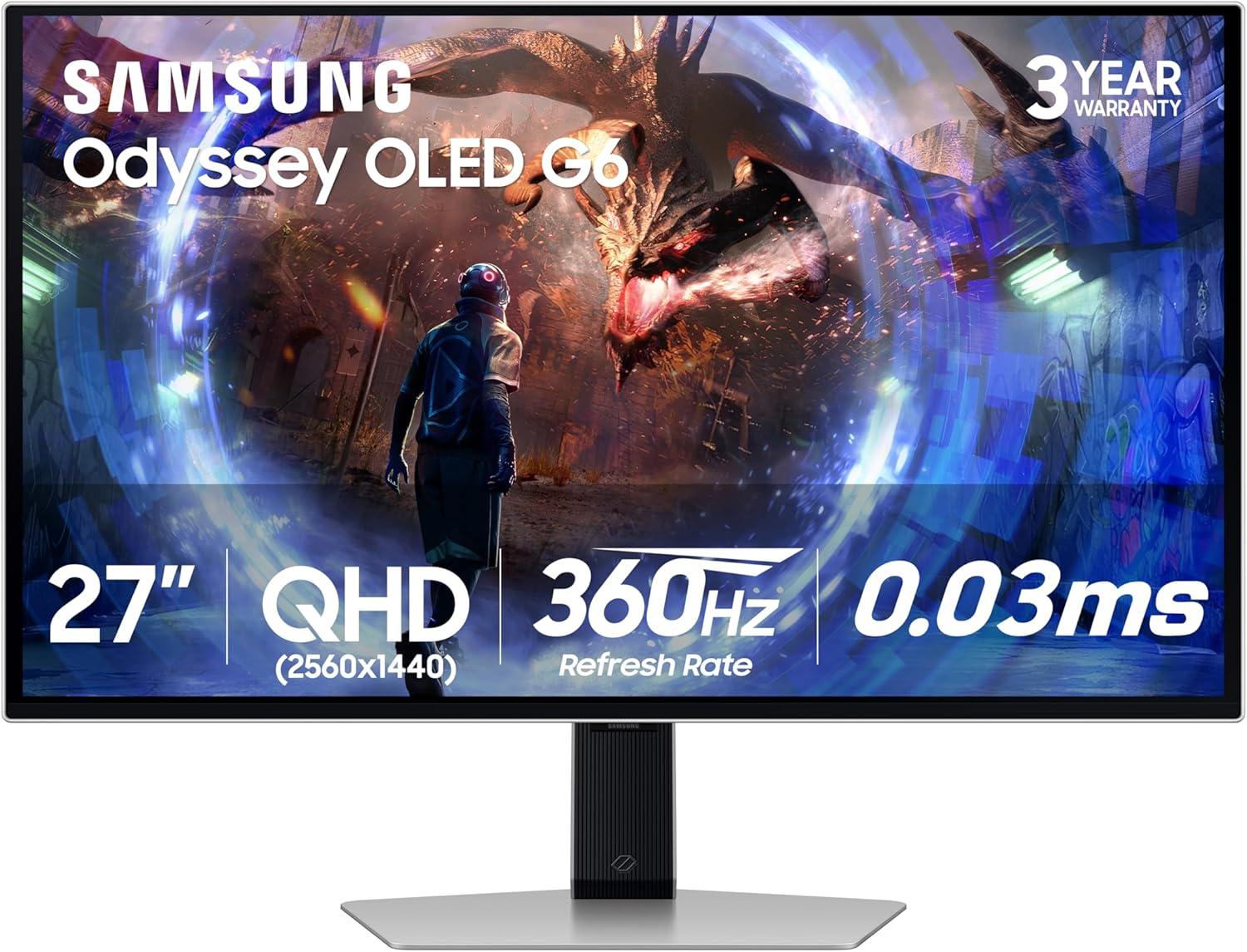 27” Odyssey OLED G6 S27DG60