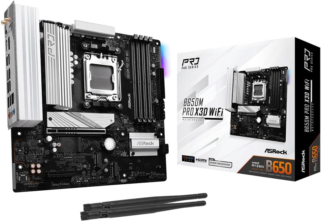 ASRock B650M Pro X3D WiFi