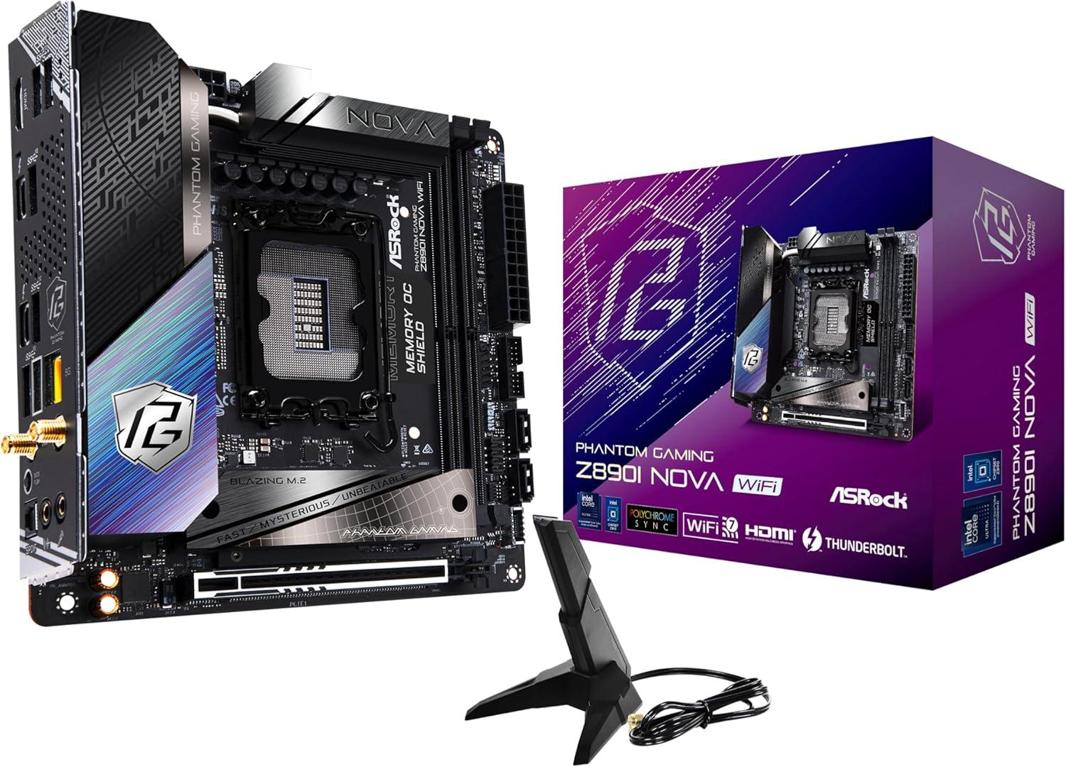 ASRock Phantom Gaming Z890i Nova WiFi