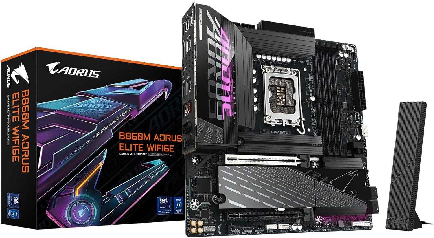 GIGABYTE B860M AORUS Elite WIFI6E