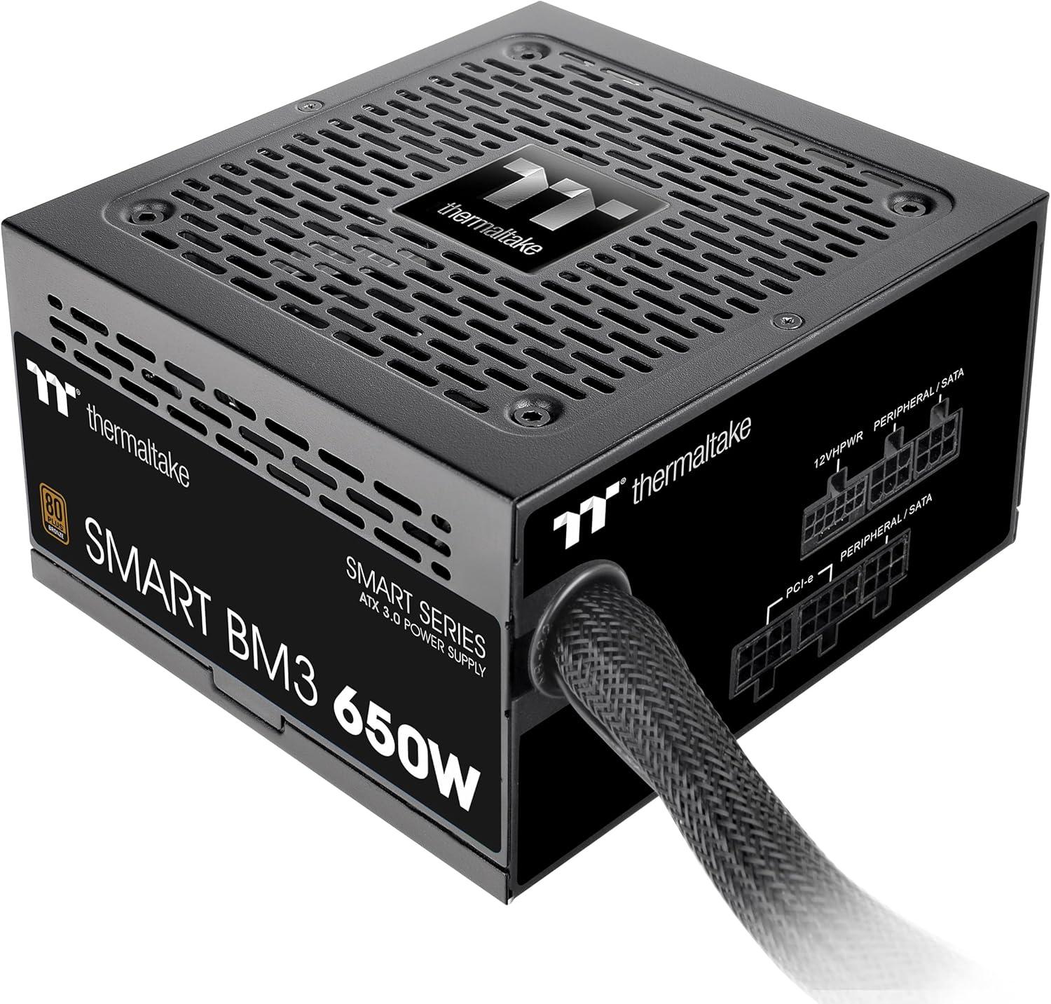 Thermaltake Smart BM3 650W 80Plus Bronze ATX 3.0 & PCIE 5.0