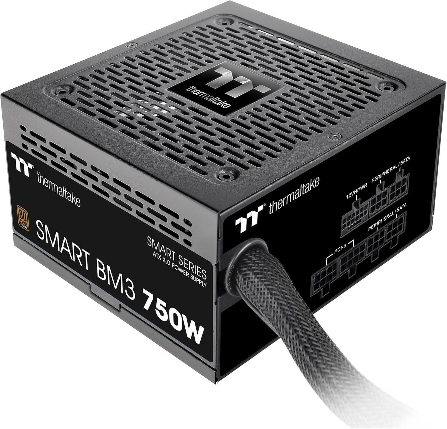 Thermaltake Smart BM3 750W 80Plus Bronze ATX 3.0 & PCIE 5.0