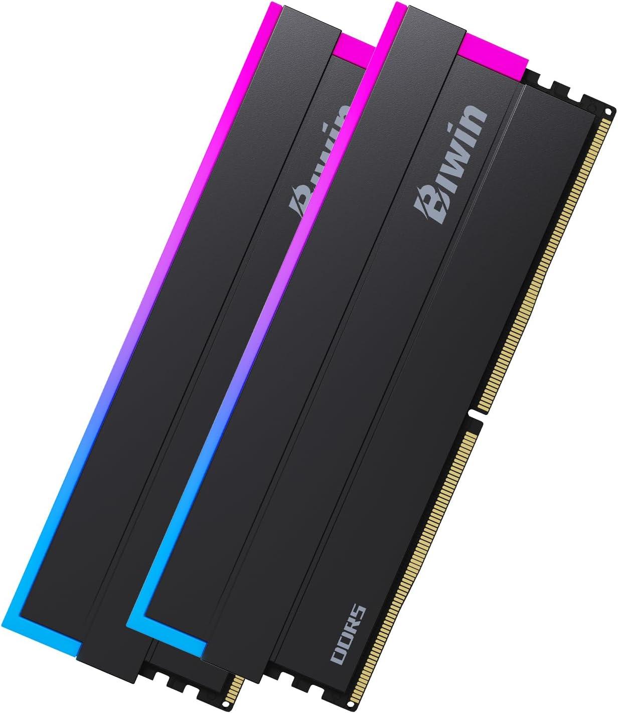 Biwin Black Opal DW100 DDR5 RGB RAM 48GB (24GBx2) 6000MHz CL28