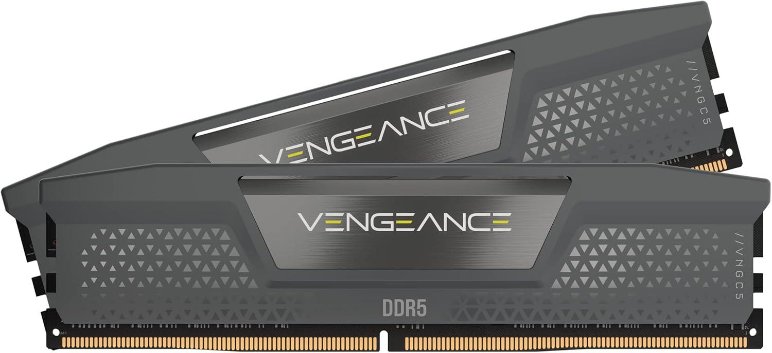 CORSAIR VENGEANCE DDR5 RAM 96GB (2x48GB) 6600MHz CL32 Intel XMP iCUE