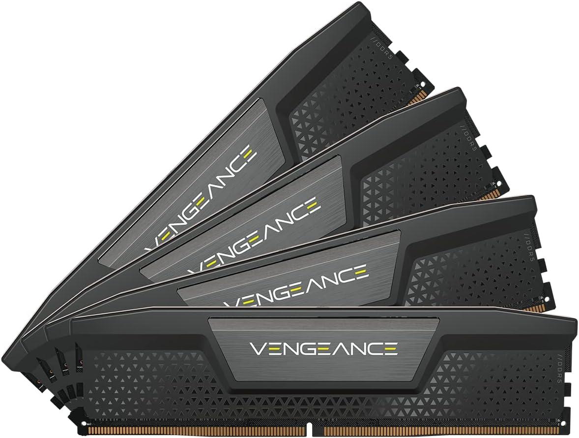 CORSAIR VENGEANCE DDR5 RAM 96GB (4x24GB) 5600MHz CL40 Intel XMP iCUE