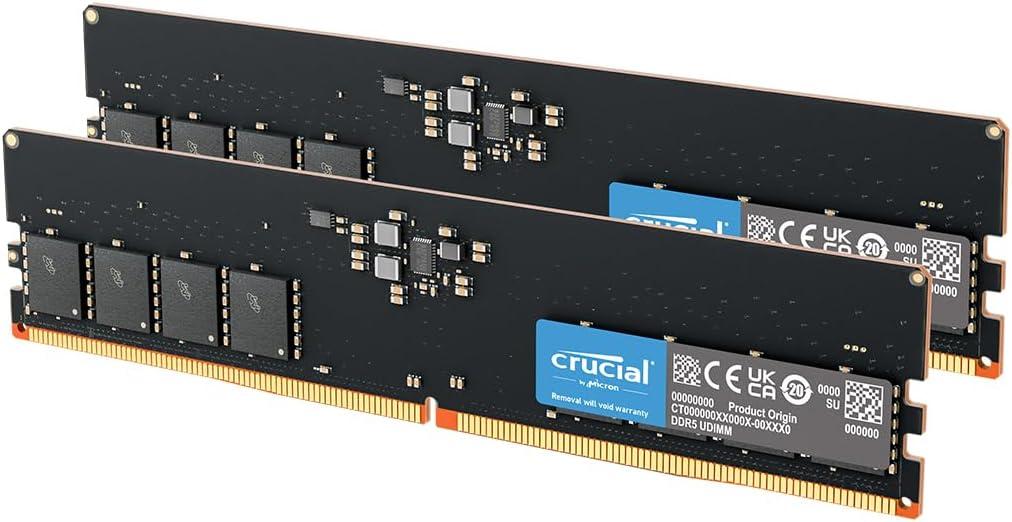 Crucial 64GB DDR5 RAM 5600MHz (or 5200MHz or 4800MHz)