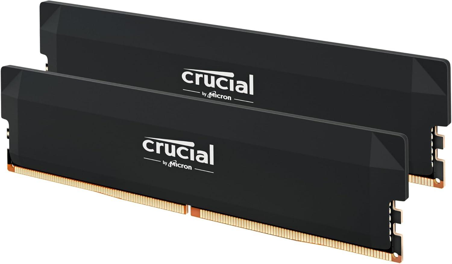 Crucial Pro DDR5 RAM 32GB Kit (2x16GB) 6000MHz CL36