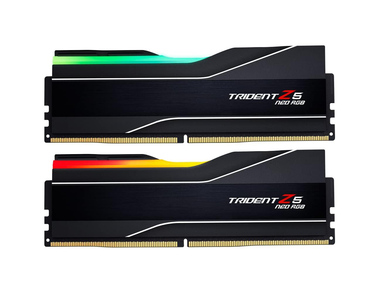 G.SKILL Trident Z5 Neo RGB Series (AMD Expo) DDR5 RAM 32GB (2x16GB) 6400MT/s CL30