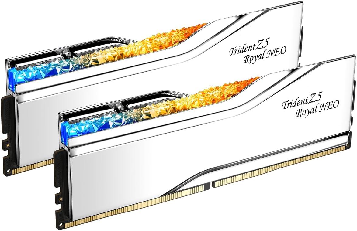 G.SKILL Trident Z5 Royal Neo Series (AMD Expo) DDR5 RAM 96GB (2X 48GB) 6000MT/s CL30-36-36-96