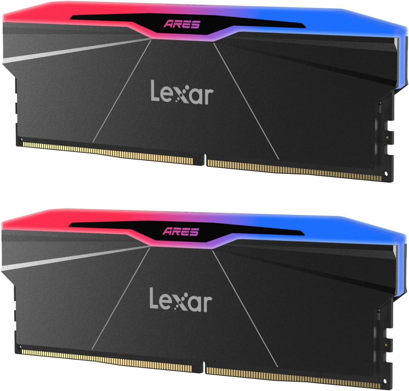 Lexar ARES Gen2 RGB DDR5 RAM 32GB Kit (2x16GB) 6000MHz CL30