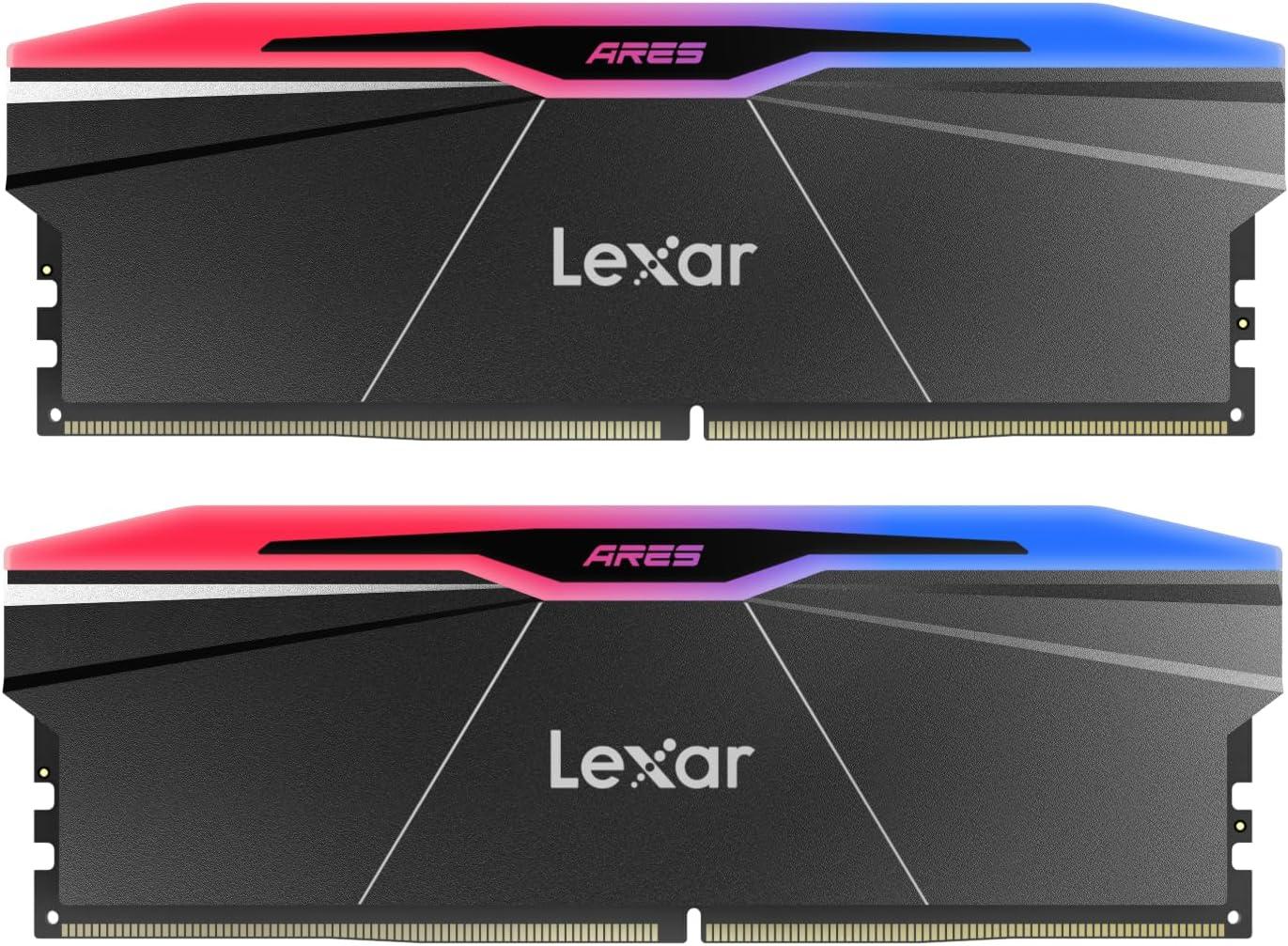 Lexar ARES Gen2 RGB DDR5 RAM 32GB Kit (2x16GB) 6000MHz CL28