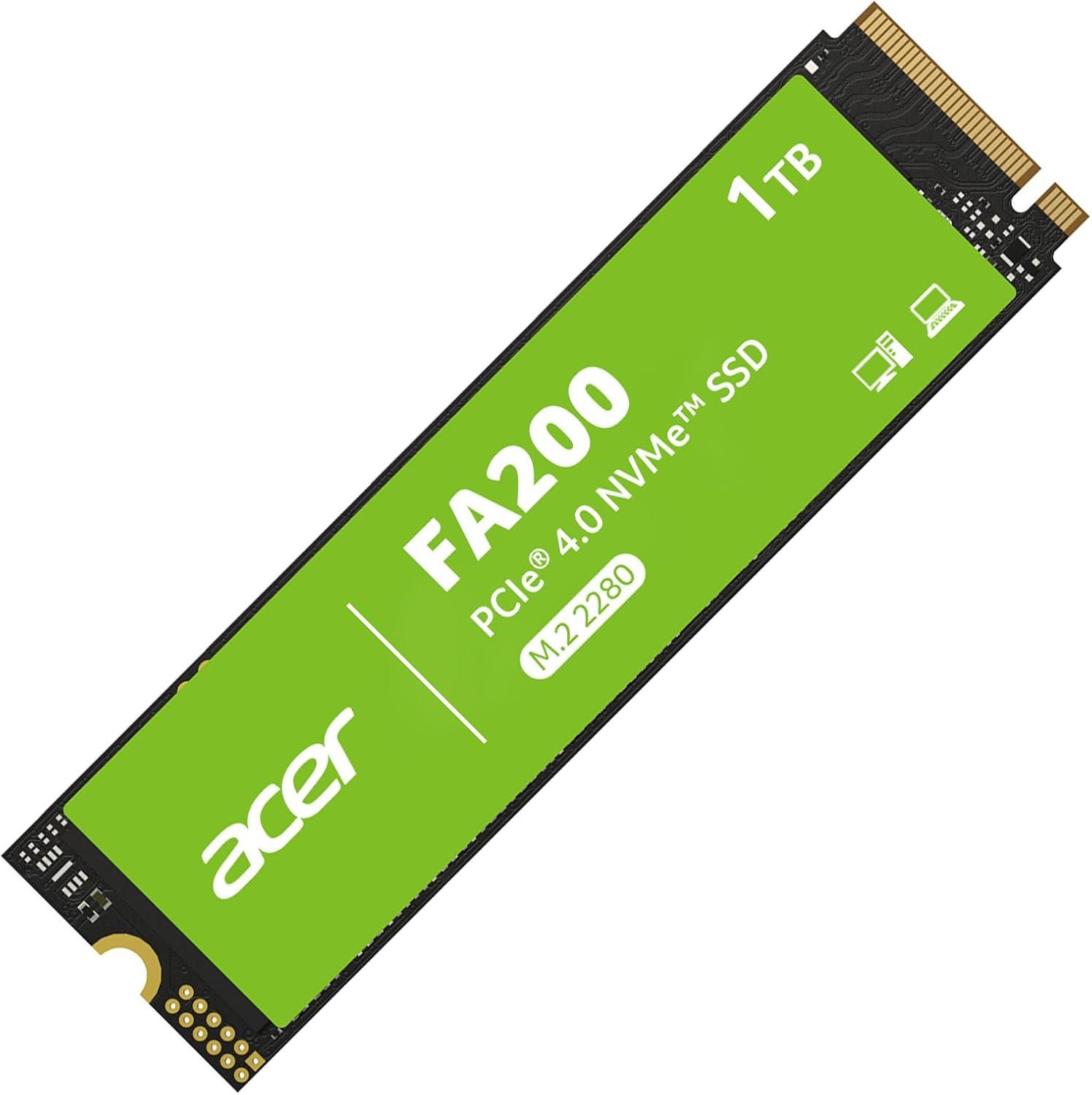Acer FA200 NVMe Gen4 SSD 1TB