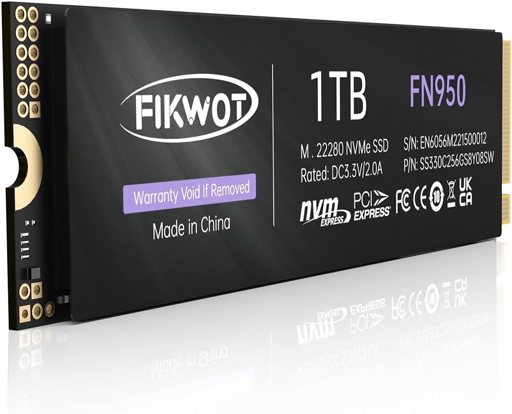 Fikwot FN950 1TBNVMe SSD PCIe Gen4x4