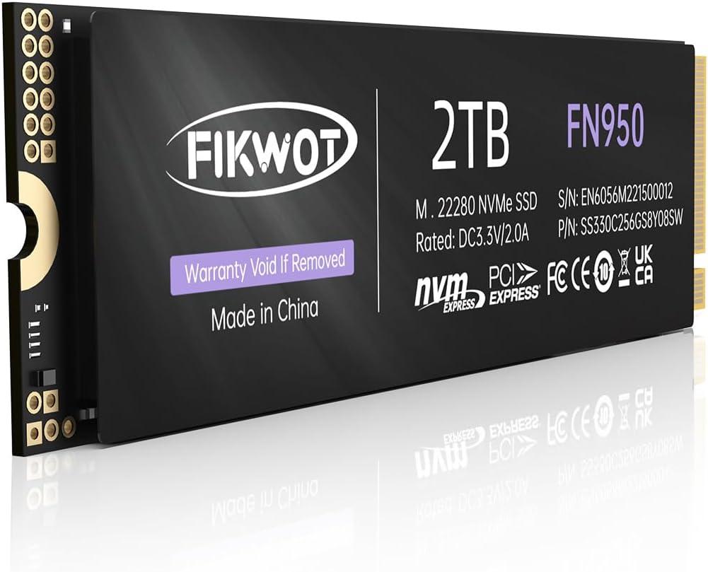 Fikwot FN950 2TBNVMe SSD PCIe Gen4x4