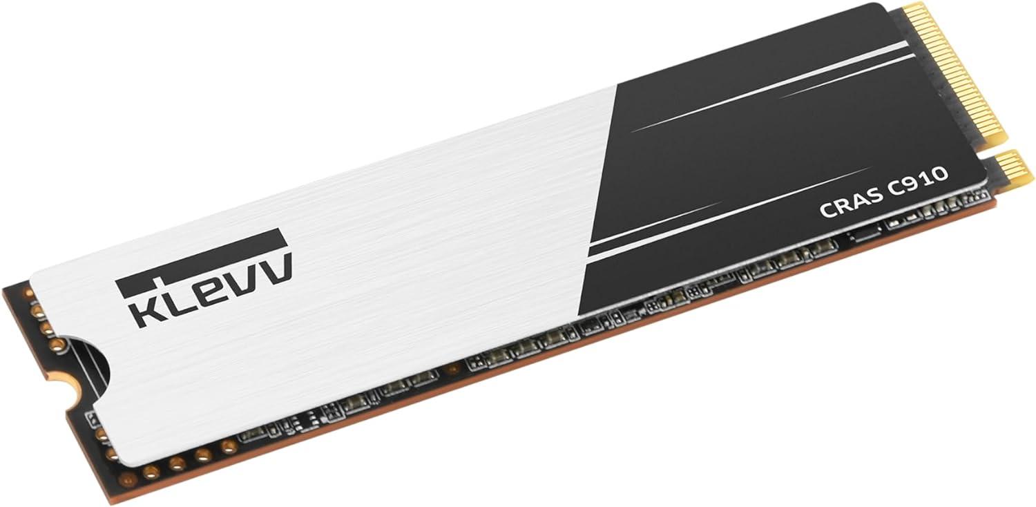 KLEVV CRAS C910 500GB M.2 2280 SLC Cache NVMe PCIe Gen4x4